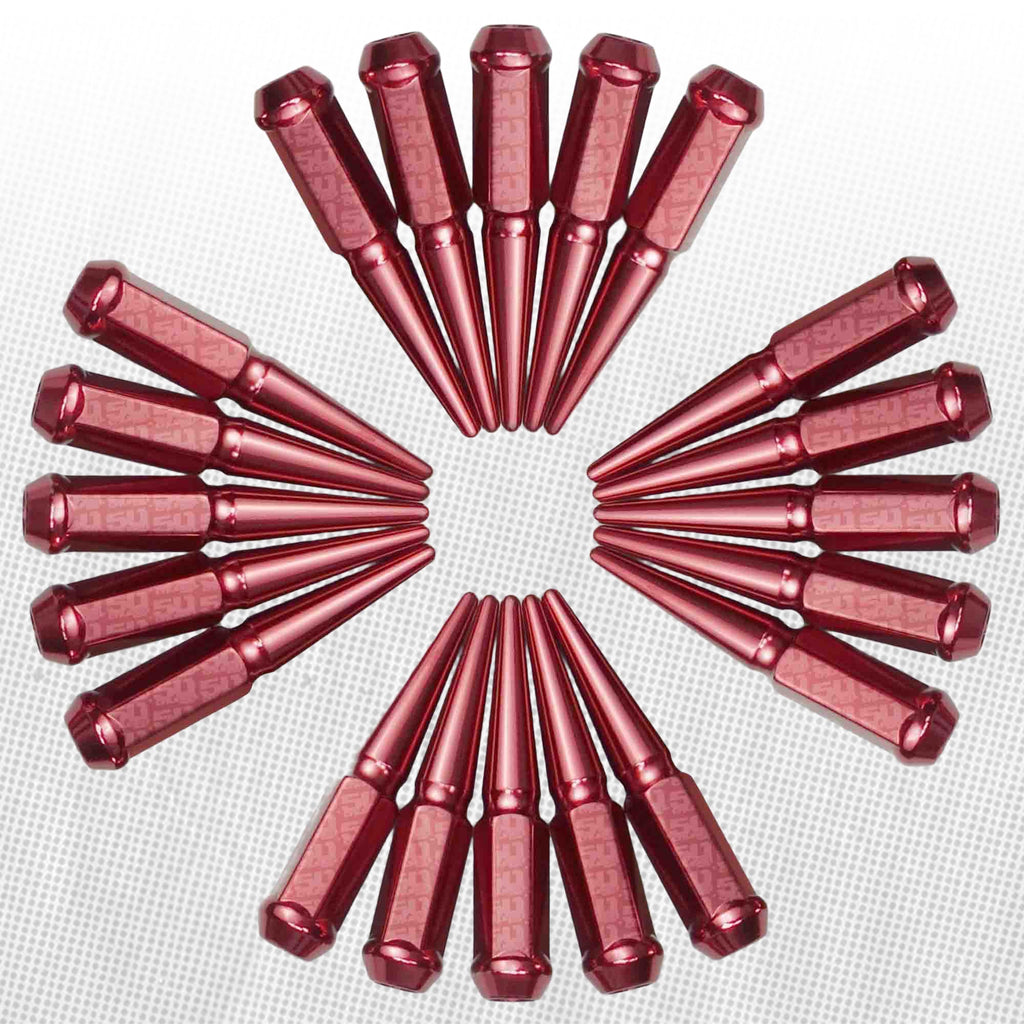 14x2.0mm Extended Spike Lug Nuts - 60 Degree Taper Seat