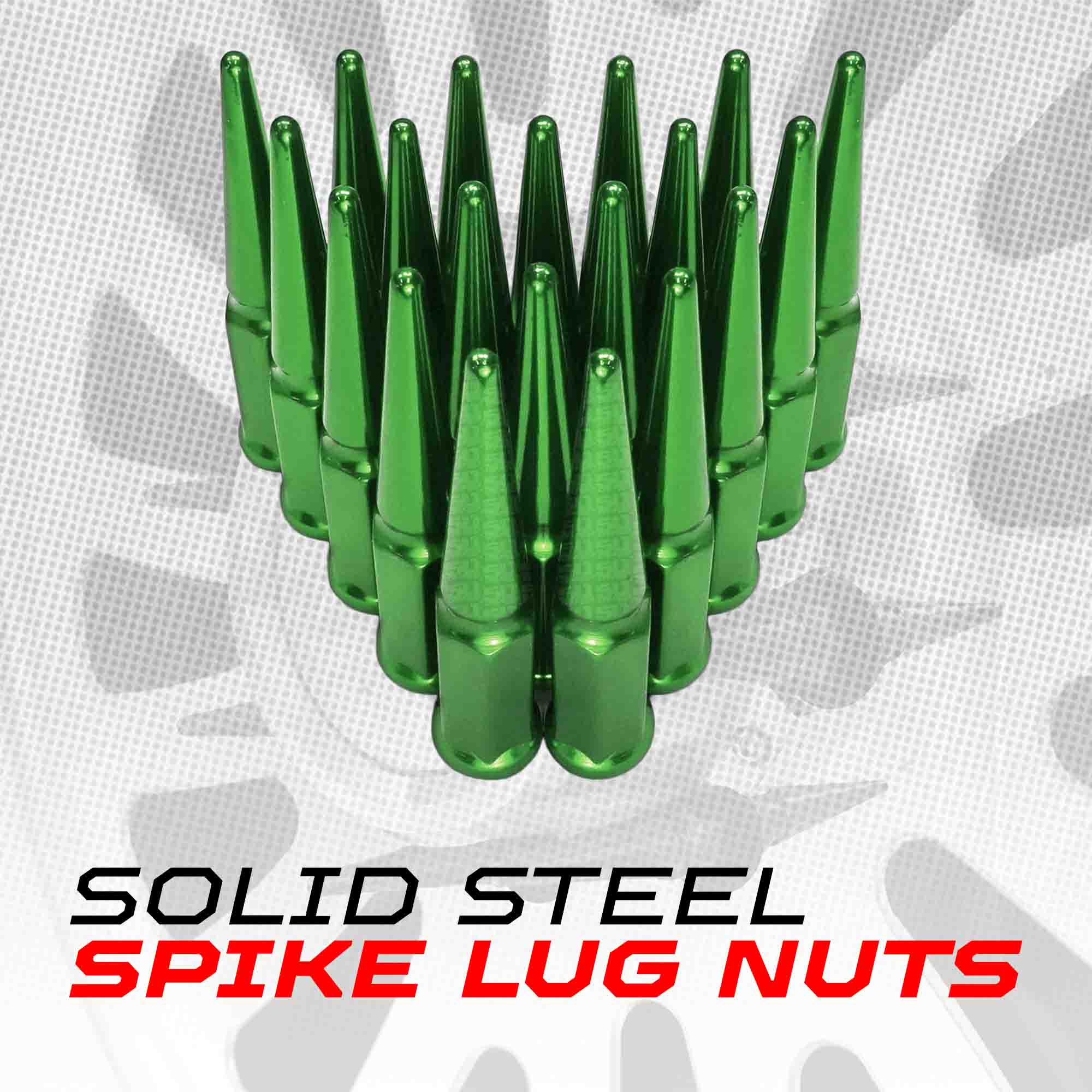 9/16 Extended Spike Lug Nuts - 60 Degree Taper Seat