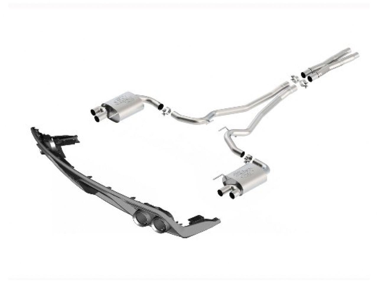 Ford Performance Parts 5.0L Touring Cat Back System With GT350 Valance