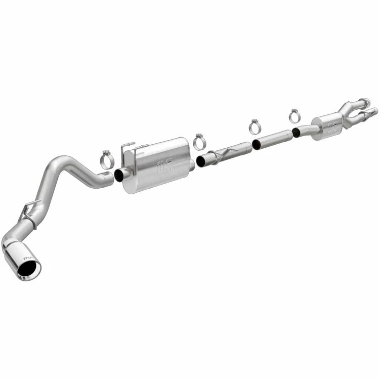 SYSTEM EXHAUST CAT-BACK SS 7.3