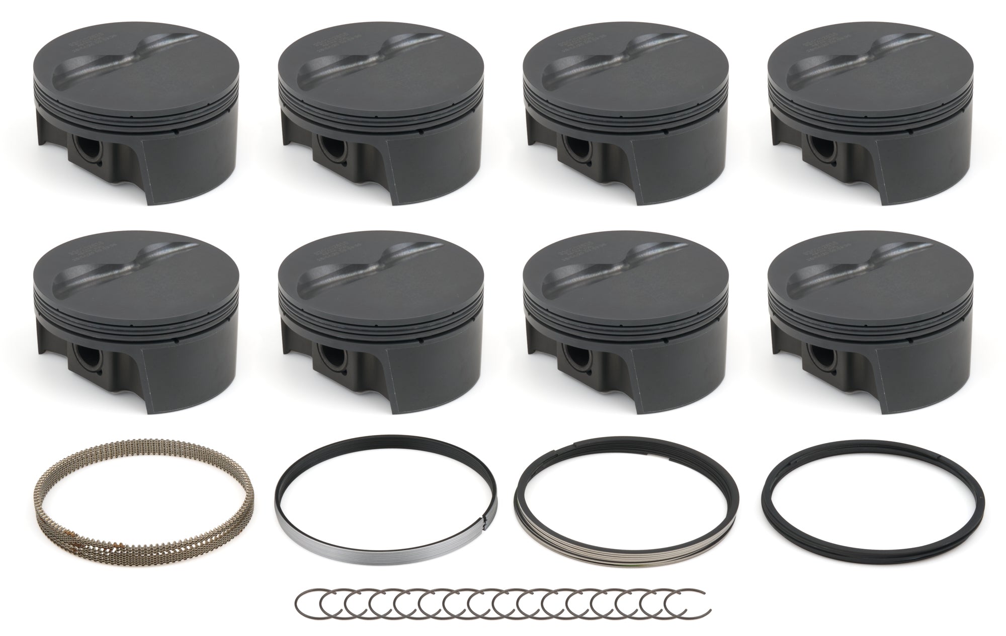 SBC FT PowerPak Piston Set 4.035 Bore -4.1cc