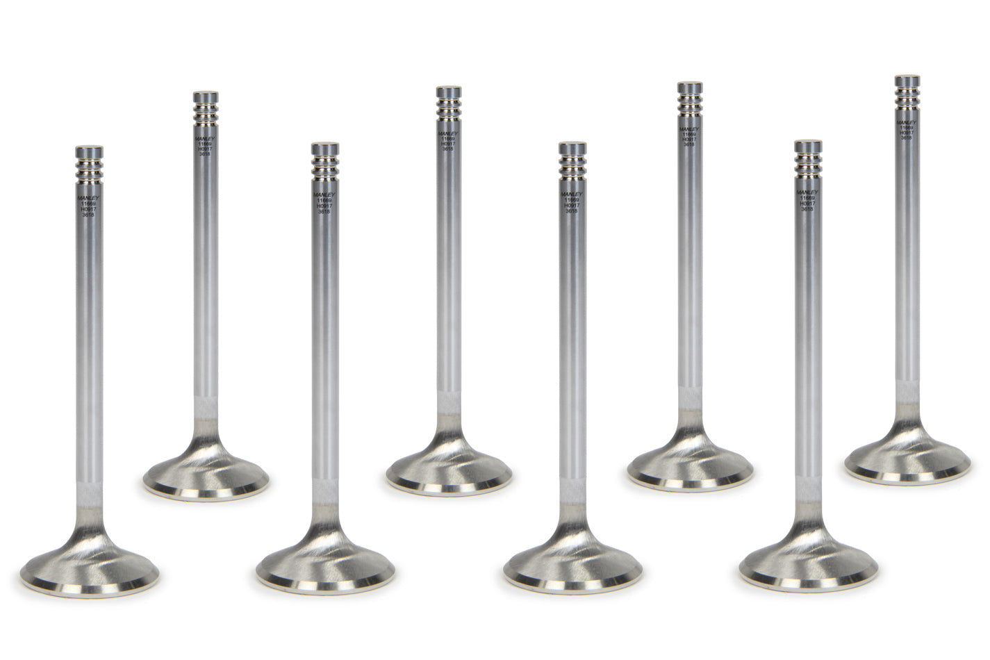 SET OF 8 EXHAUST VALVES