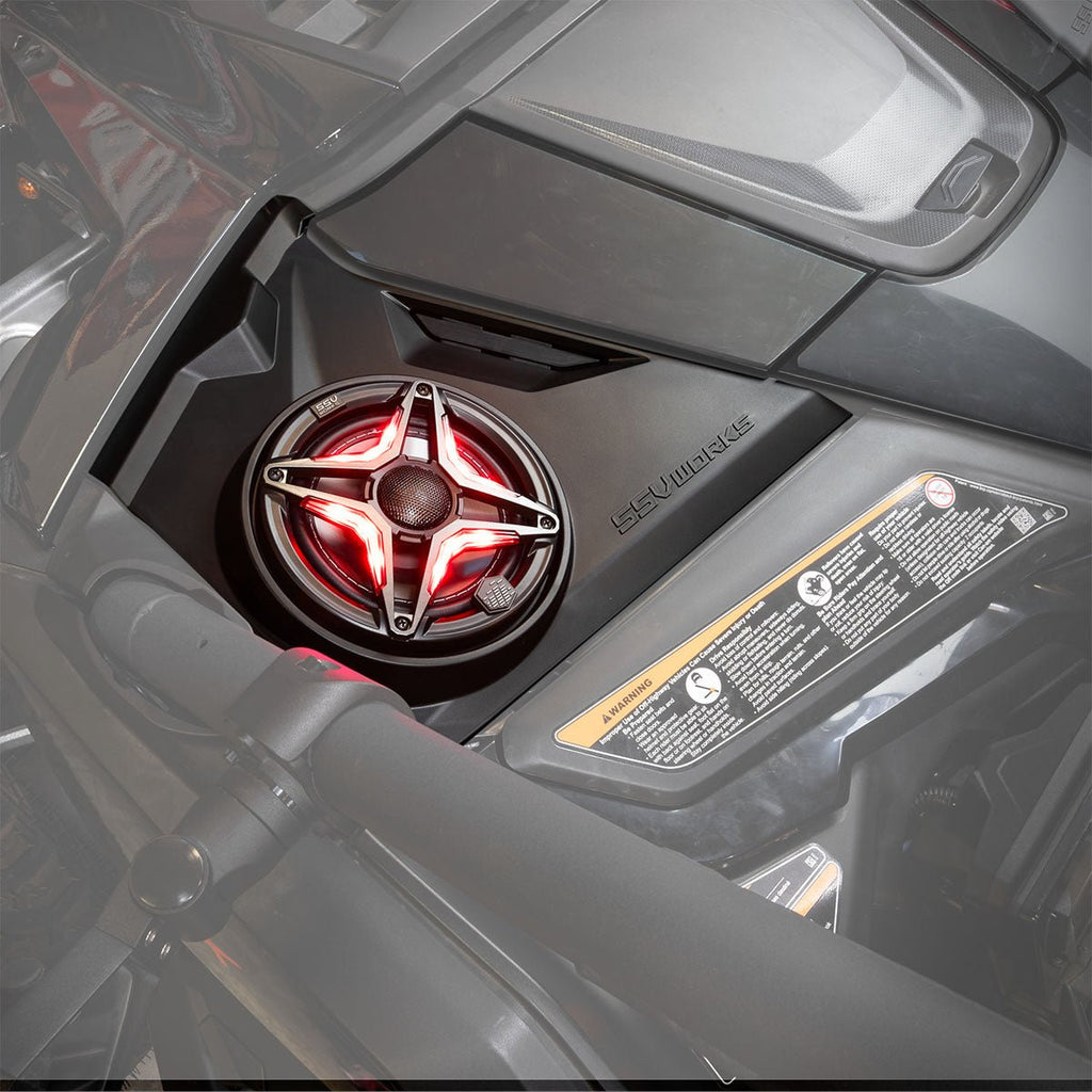 SSV Works Front-Dash 6.5" Speaker Panels for 2024-2026 Can-Am Maverick R
