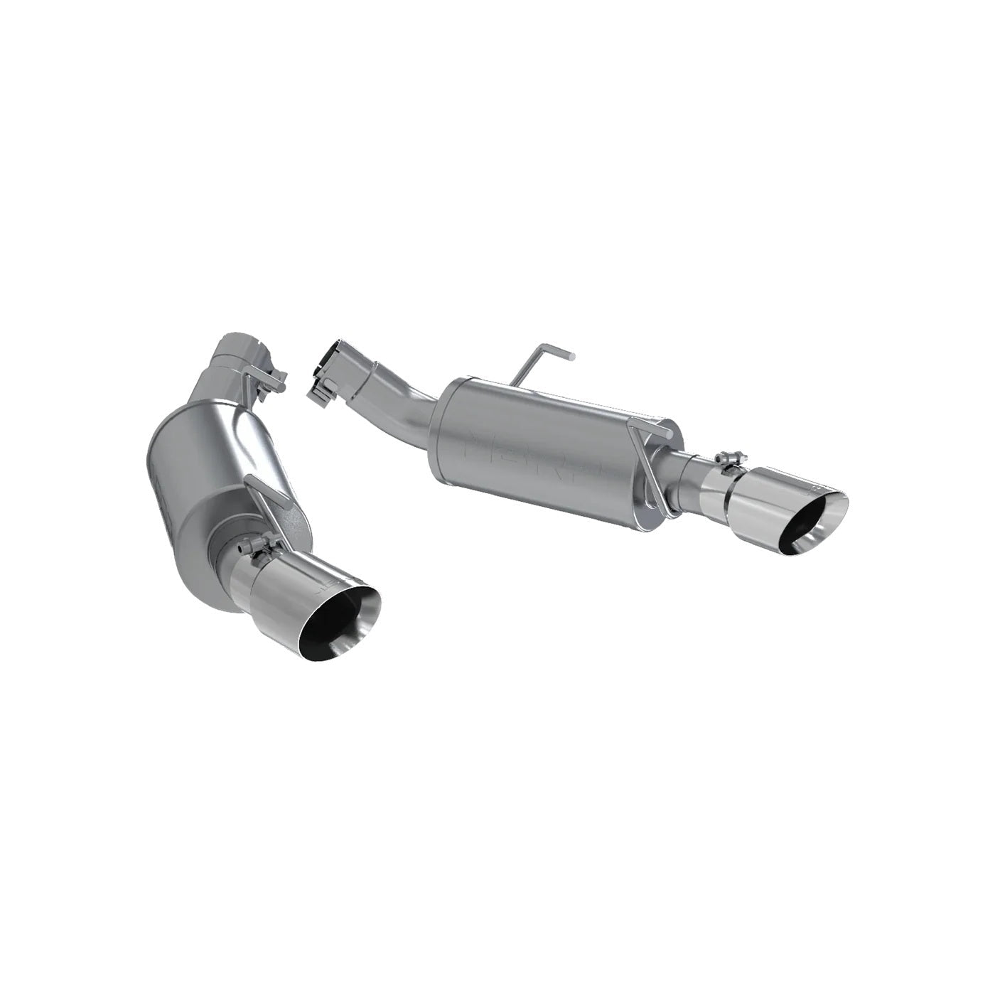 DUAL MUFFLERS AXLE BACK