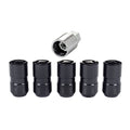 Wheel Locks 5Pcs. 18- Jeep JL 14mm x 1.5 Black