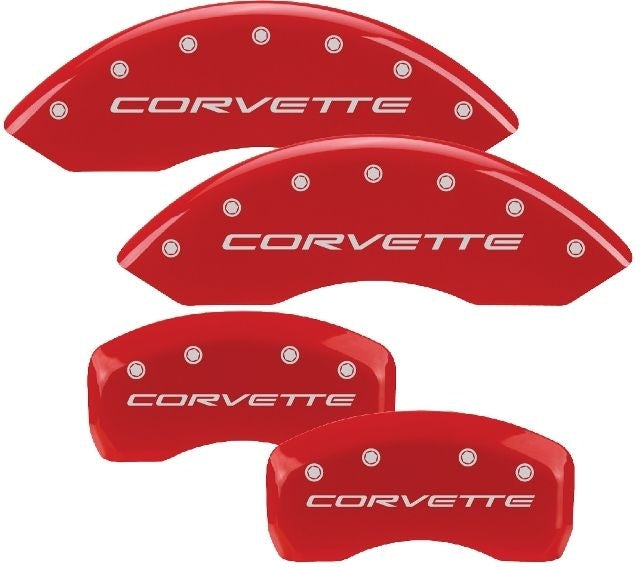 SET OF 4 CALIPER COVERS  CORVE