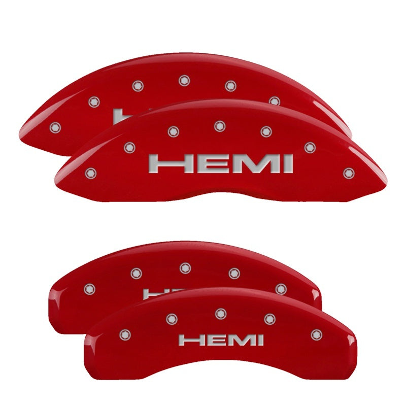 CALIPER COVER RED HEMI RAM