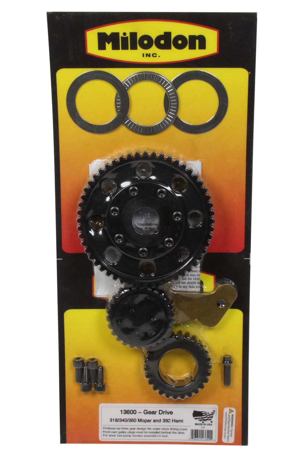 GEAR DRIVE SBM & EARLY HEMI