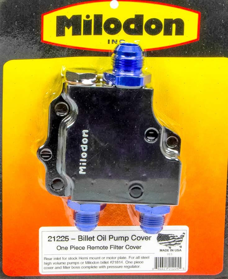 BILLET HEMI REMOTE PUMP COVER