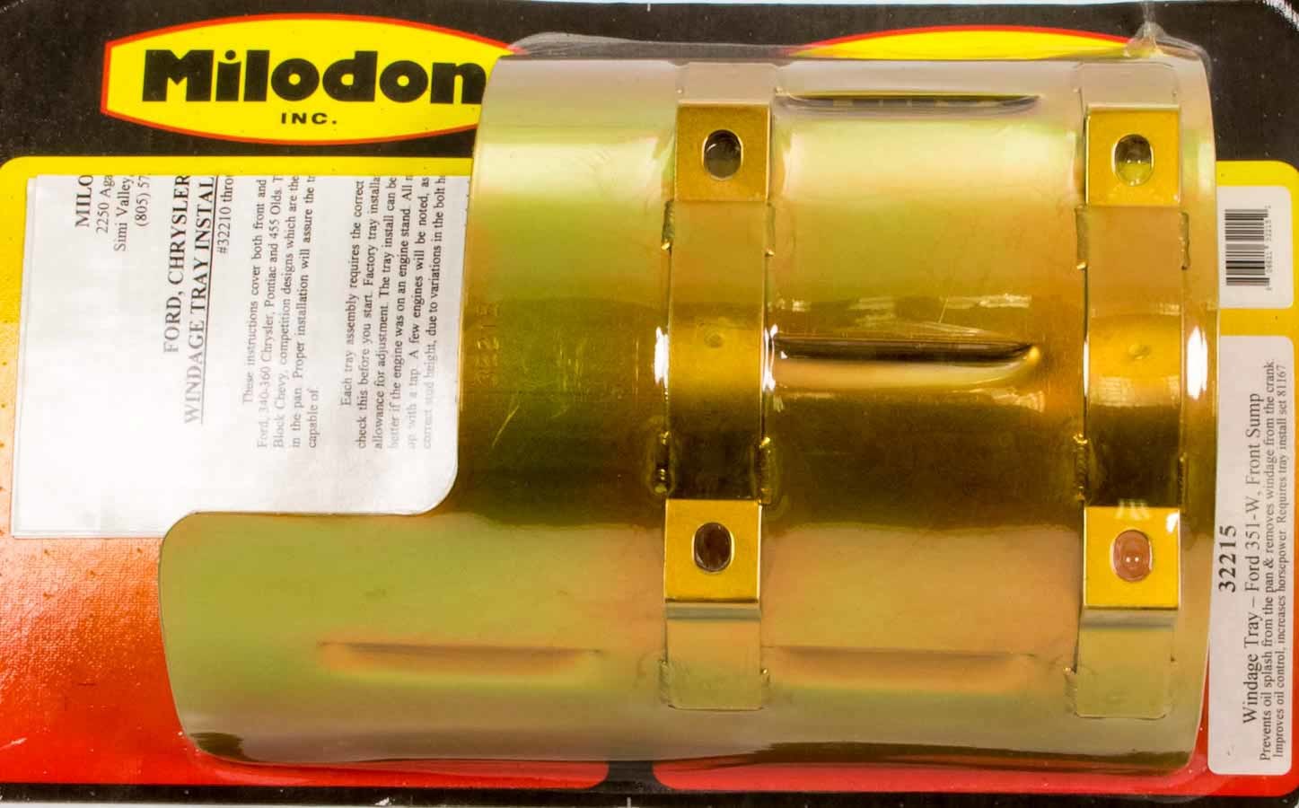 WINDAGE TRAY FORD 351W