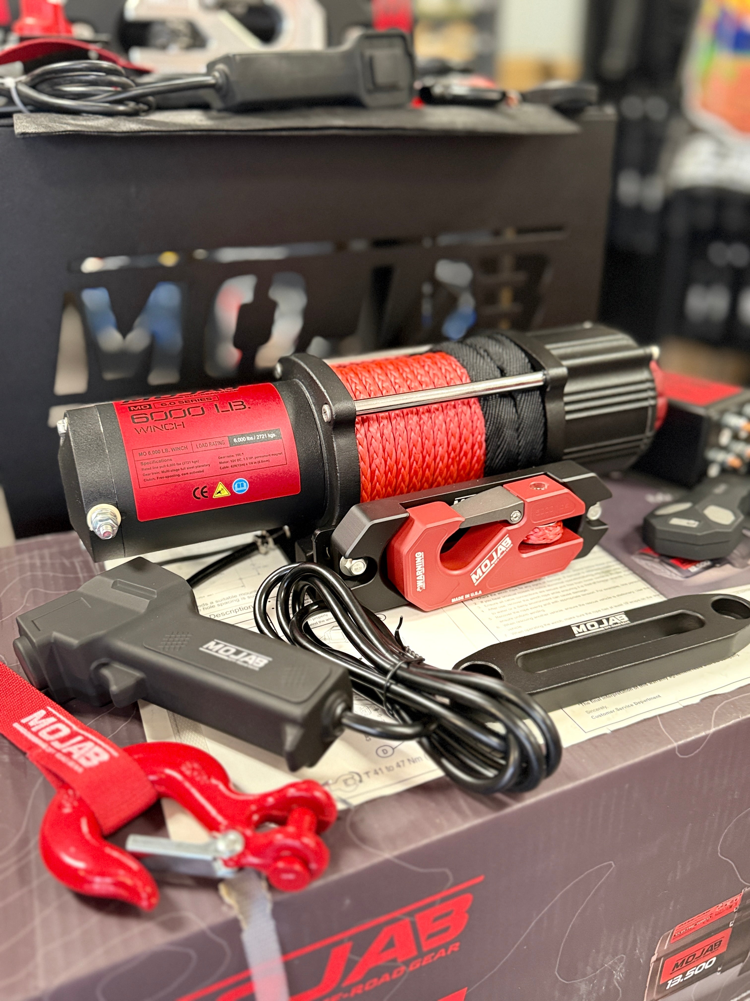 MO6.0 Series Electric Winch (Delivery is expected during the week commencing September 13th!)