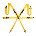 Corsa Harness 6 Point 3x3x2 Yellow Clip in Cam