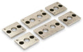 HEADER FLANGE KIT SBC ALU