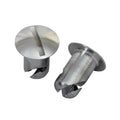 Quick Fastener Oval 7/16 x .450  Aluminum