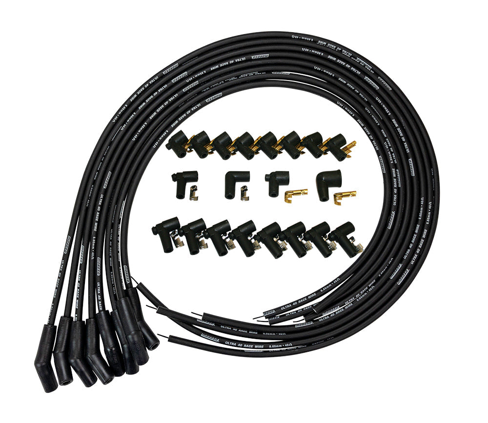 SPARK PLUG WIRES BLACK