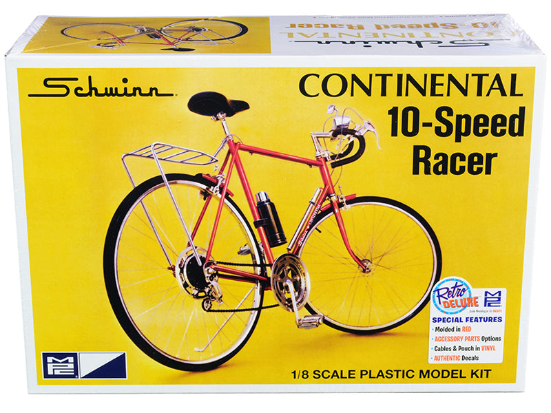 Skill 2 Model Kit Schwinn Continental 10-Speed Bicycle 1/8 Scale Model by MPC  free shipping USA