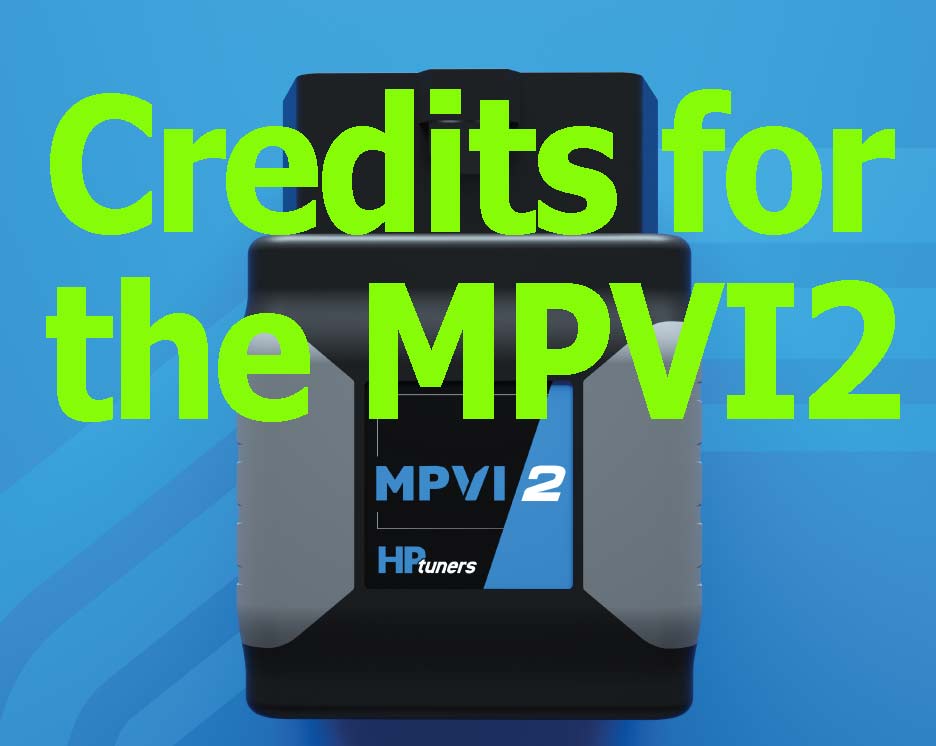 HP Tuners Universal Tuning Credit for MPVI2, MPVI2+, MPVI3, & MPVI4