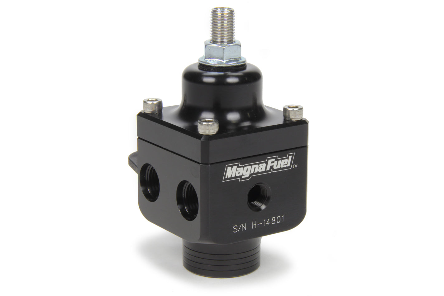 2 PORT REGULATOR BLACK