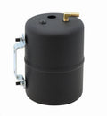 VACUUM CANISTER BLACK STEEL