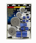 BRAIDED HOSE SLEEVE KIT-BLU