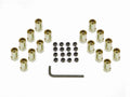ROCKER ARM NUTS 3/8 GOLD
