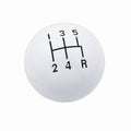 Classic Shifter Knob 5 Speed White