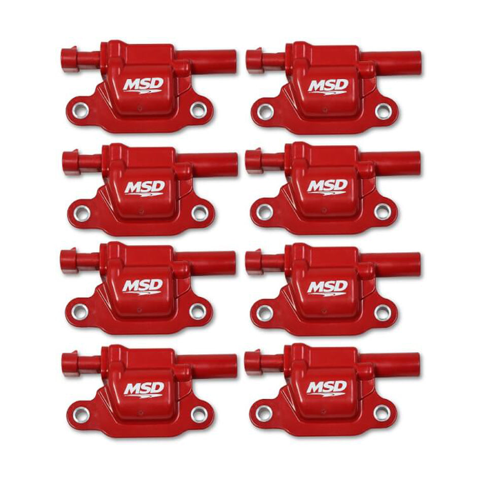 COILS RED SQU 14UP GM V8 8-PK