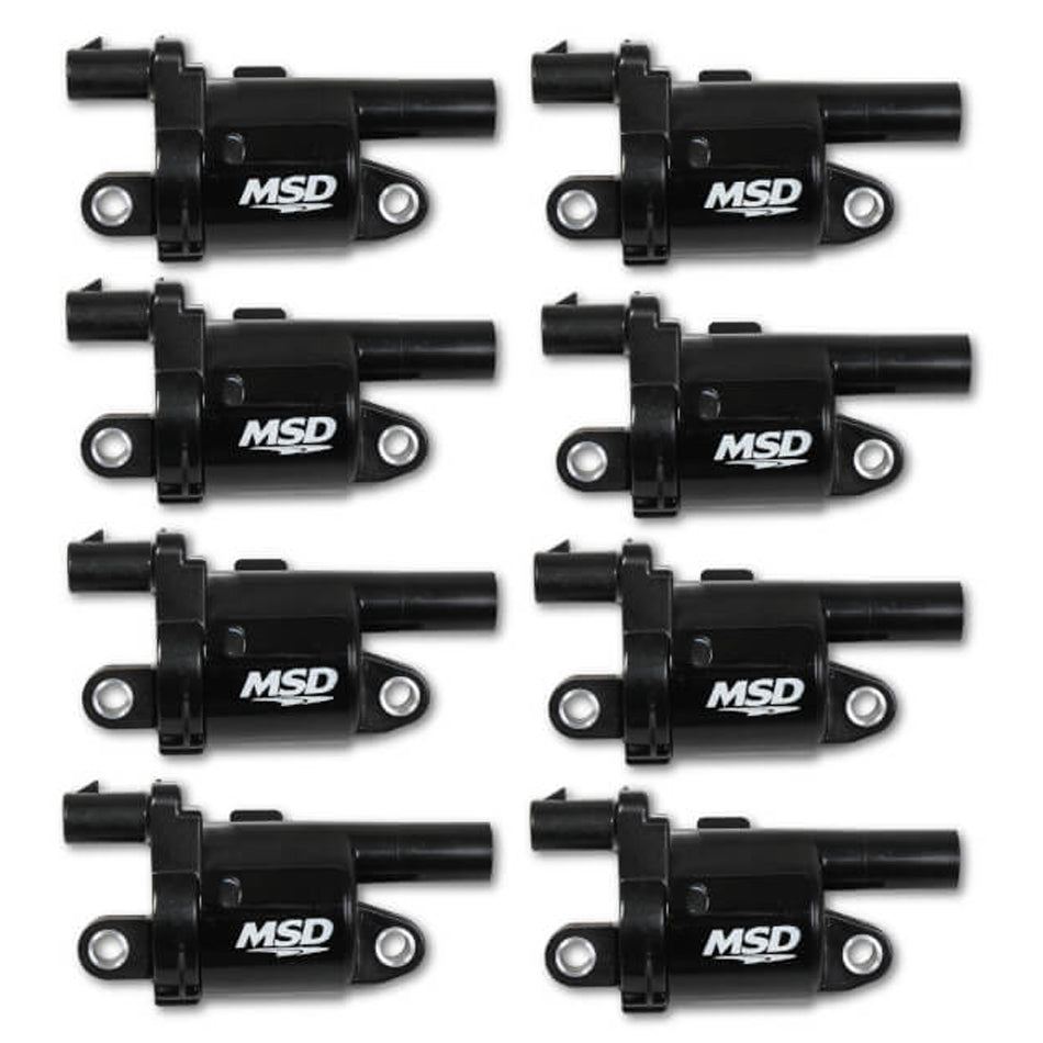 COILS BLK RND 14UP GM V8 8-PK