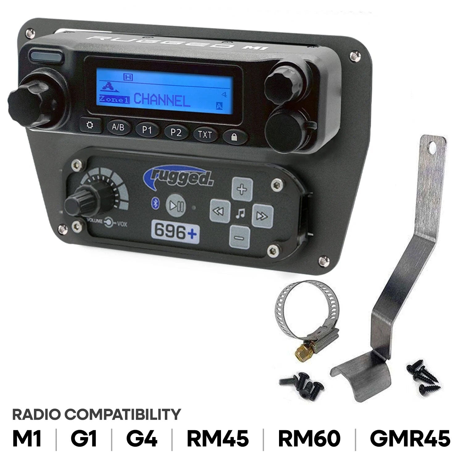 Commander Intercom and Radio Mount - Icom F5021