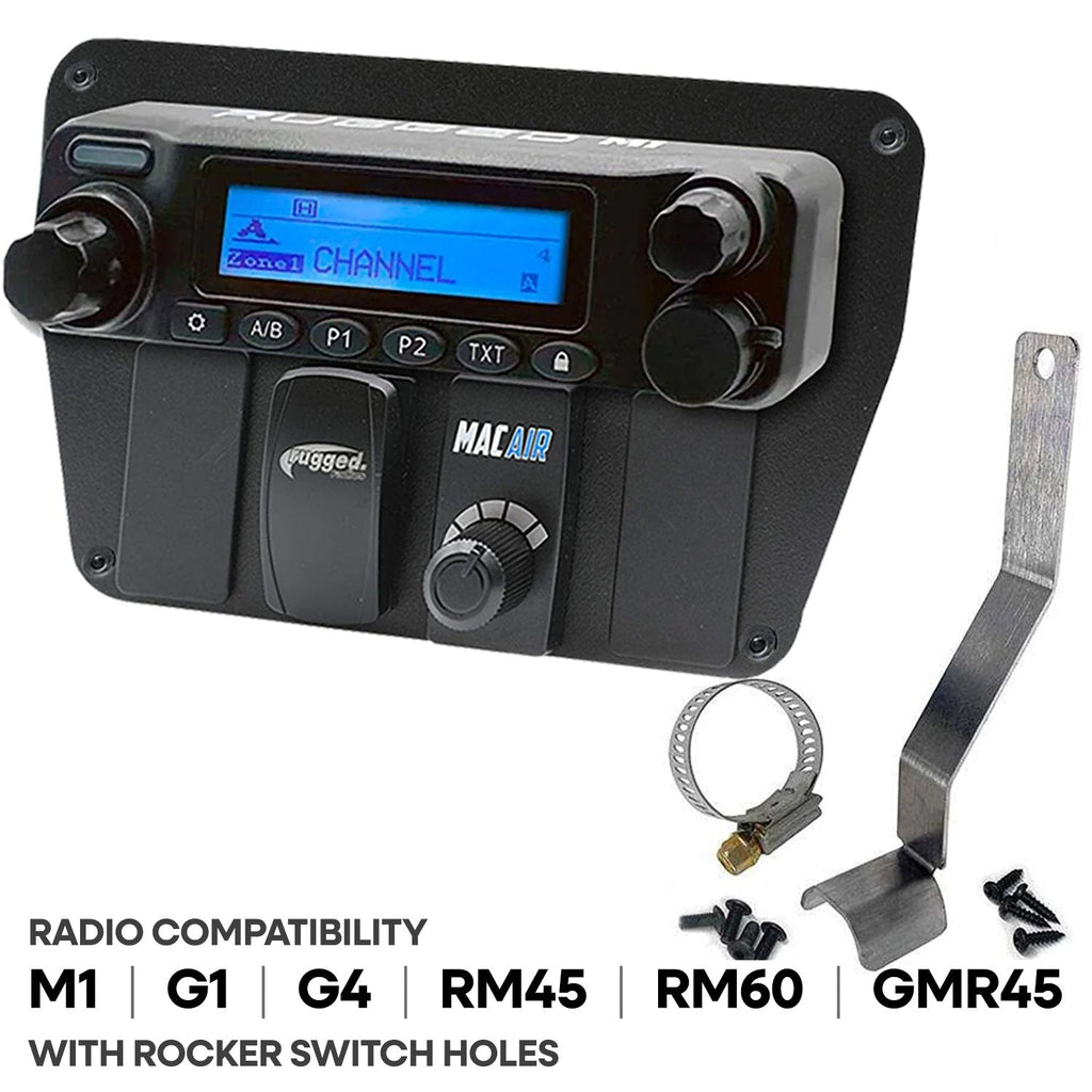 Commander Intercom and Radio Mount - Motorola CM300D / Vertex VX2200
