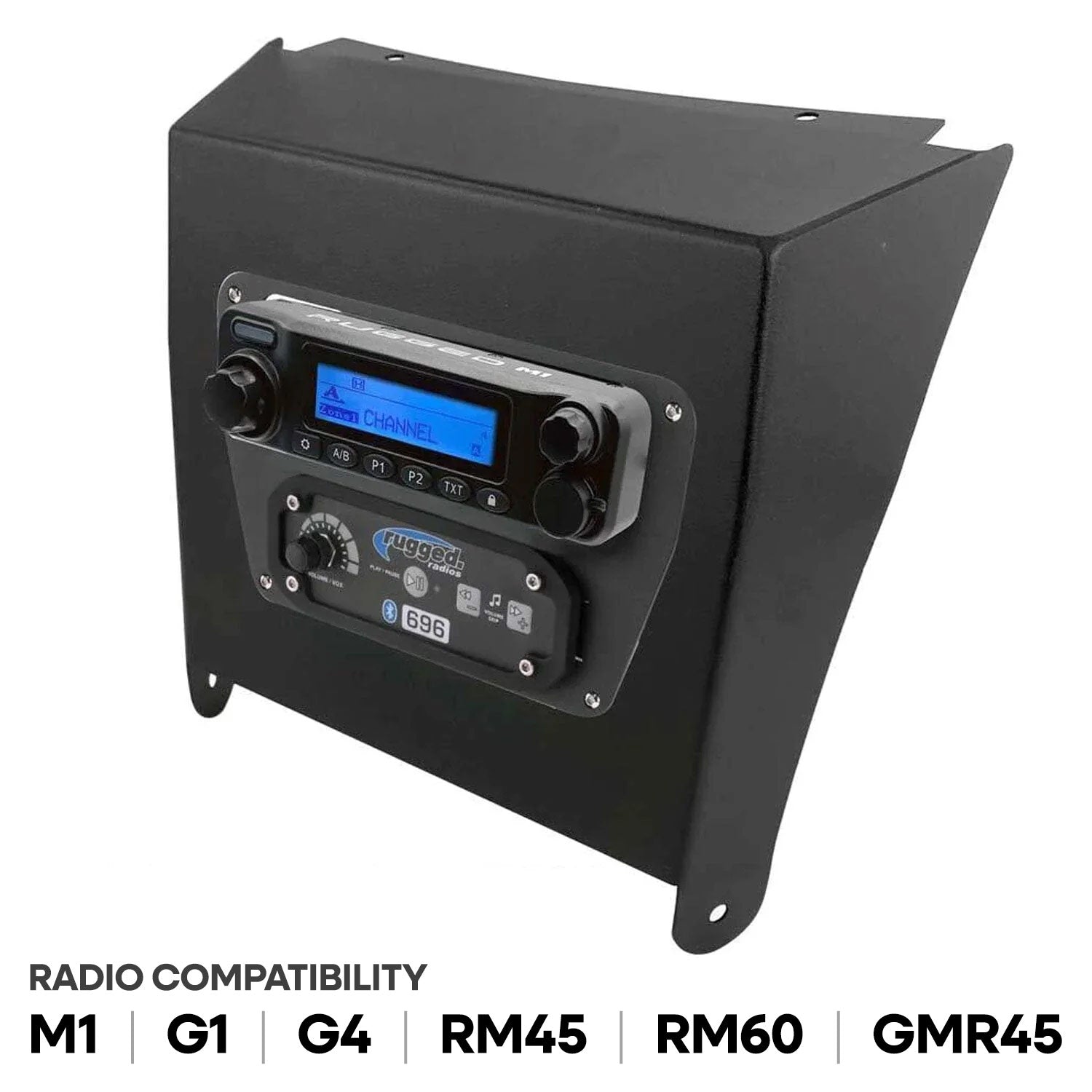 Kawasaki KRX Multi-Mount Kit for Rugged Mobile Radios and Intercom - Icom F5021