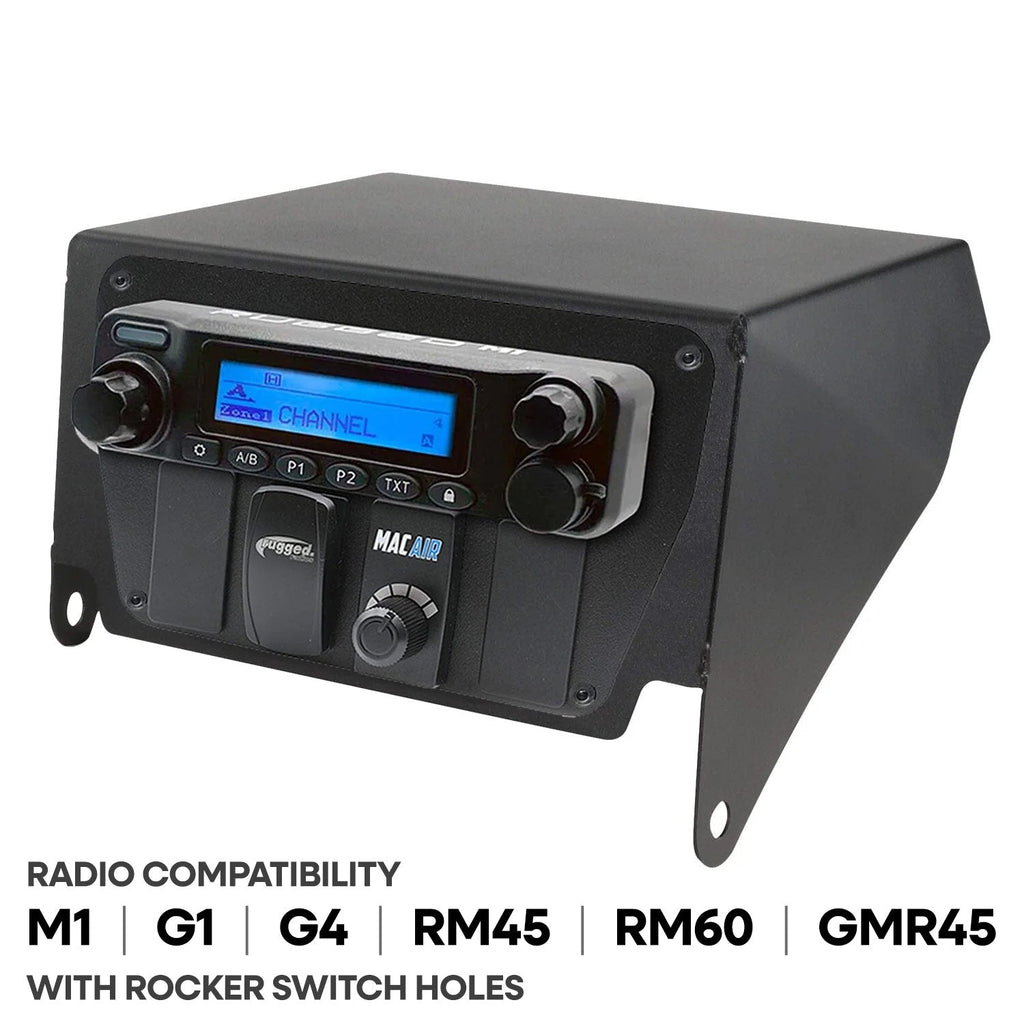 X3 Multi-Mount Kit - Top Mount - for Rugged UTV Intercoms and Radios - Rugged GMR25