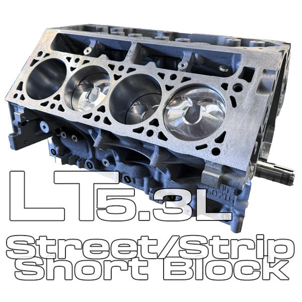 5.3L (L83 Based) LT Short Block - Street/Strip Series