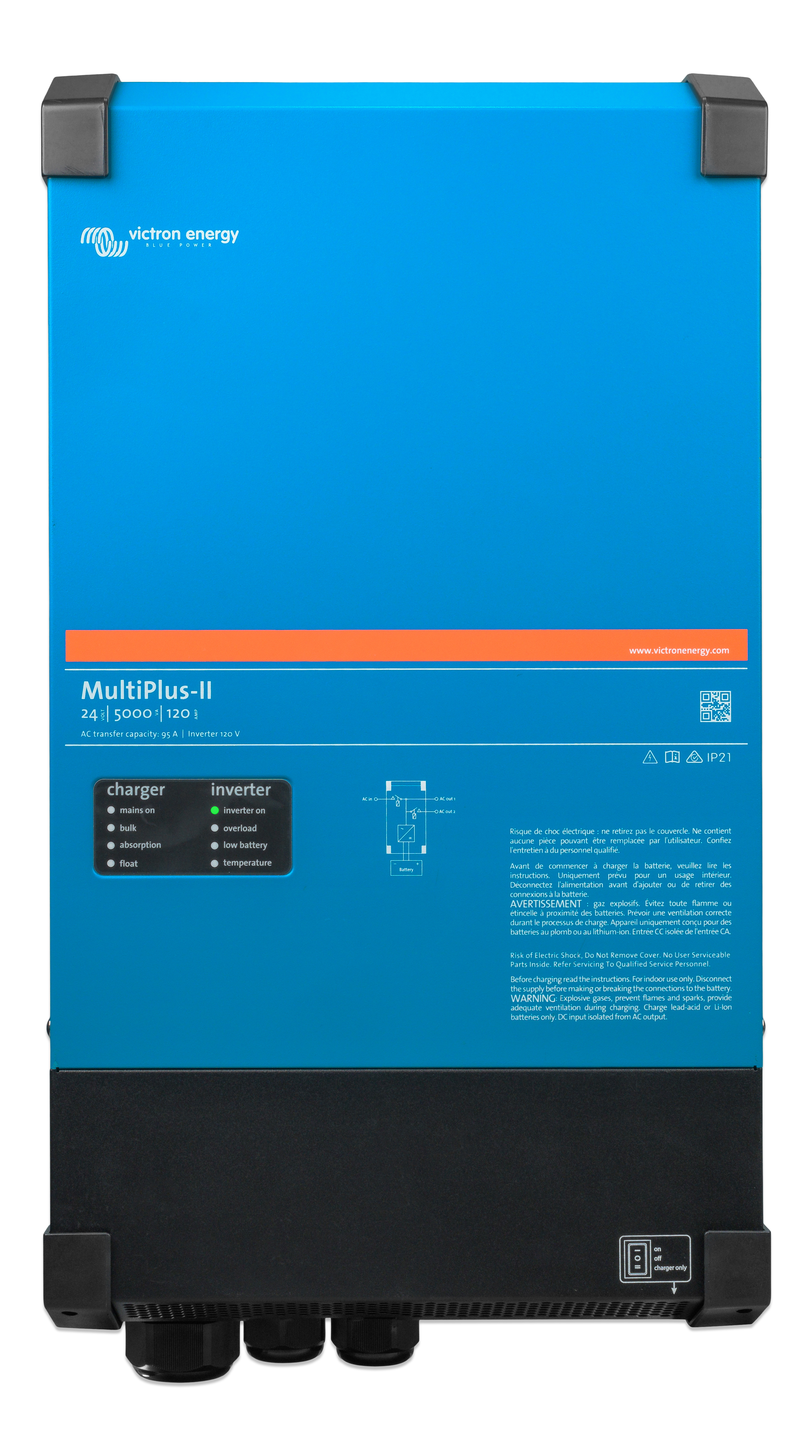 Victron - MultiPlus-II 24/5000/120-95 120V [PMP242505110]