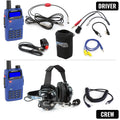 NASCAR Driver and Crew Chief Racing Kit with V3 Radios