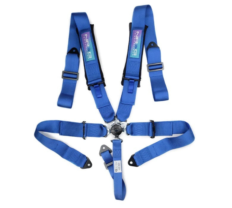 HARNESS 5-POINT CAMLOCK BLUE