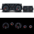 GAUGE KIT BLACK FACE PONTIAC