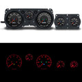 KIT GAUGES AVIATOR BLACK PONTI