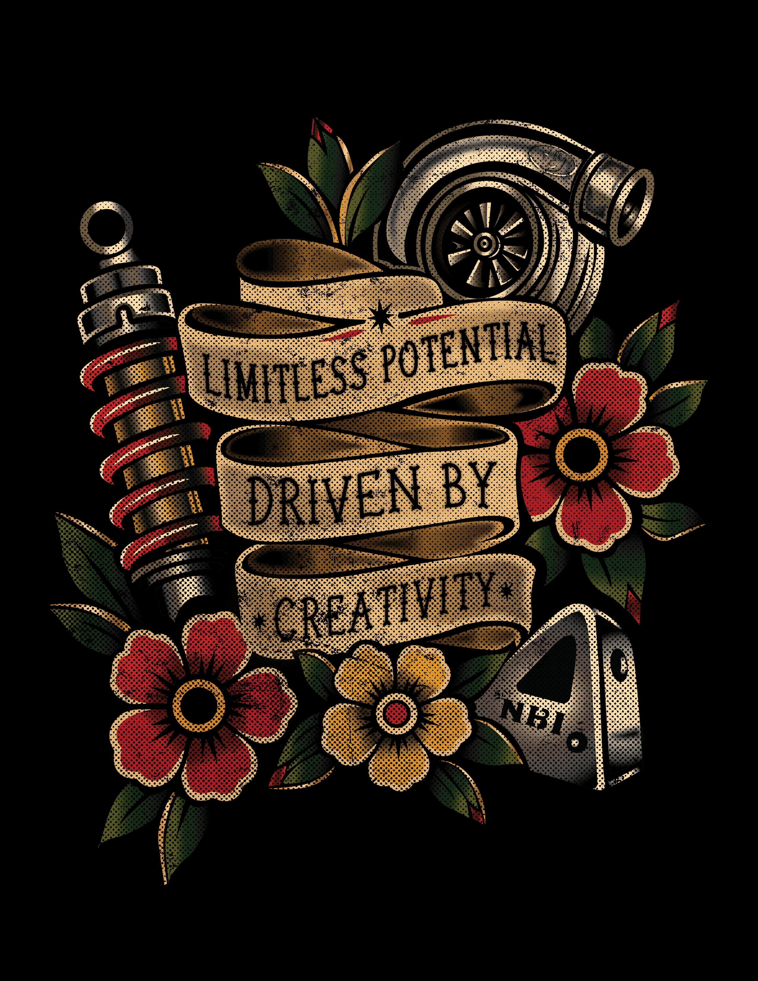 Limitless Potential. Driven by Creativity T-Shirt