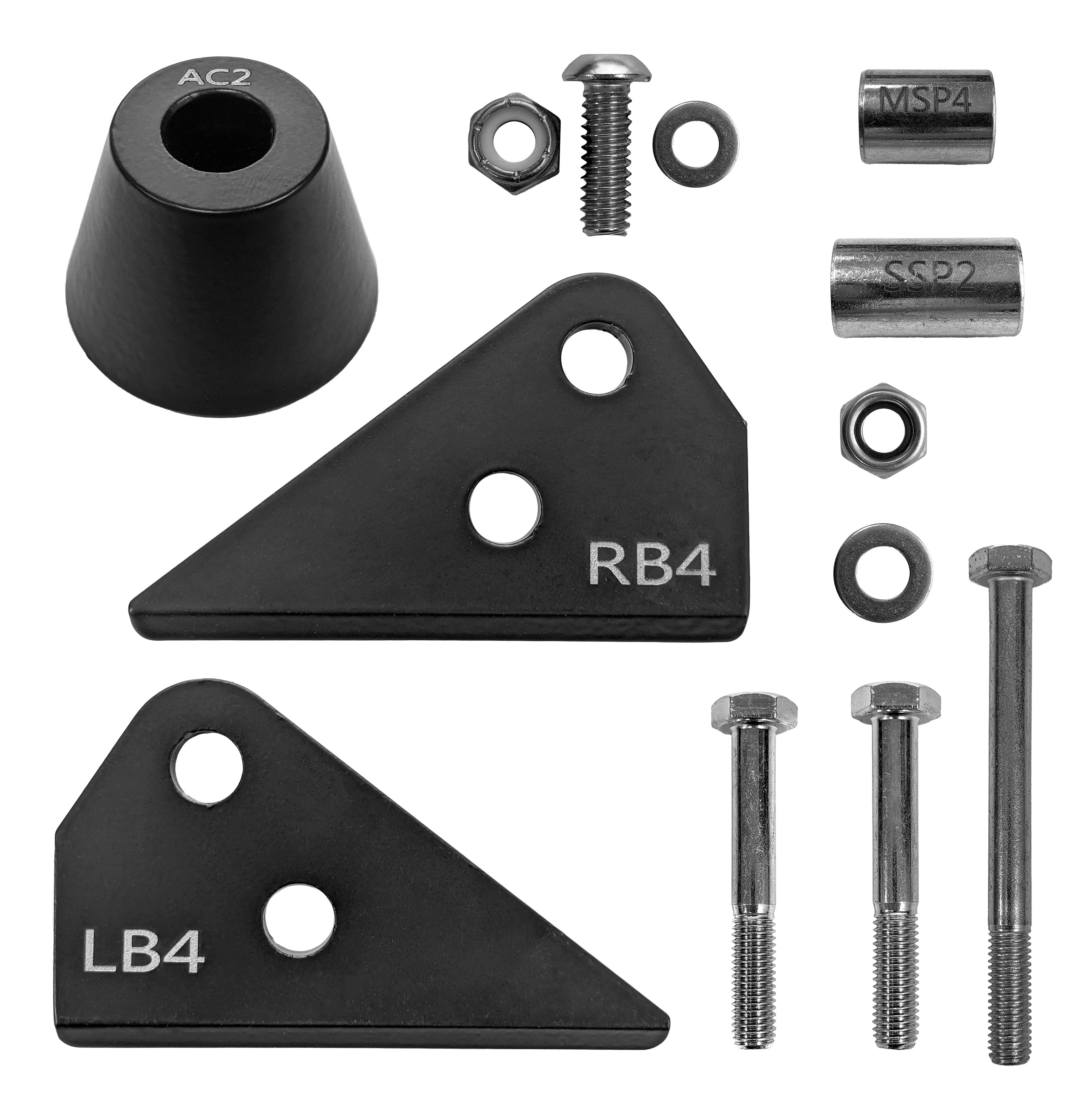 20092014 Polaris Ranger 700/800  Heavy Duty Bracket Lift Kit