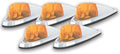 LED AMBER DELUXE CHROME 5 LIGH