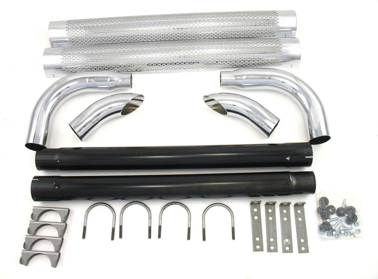 SIDE EXHAUST CHROME 50