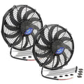 2X ELECTRIC FAN 12 IN.