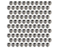 Pipe Plugs - (100) 1/4 NPT - Hex Head