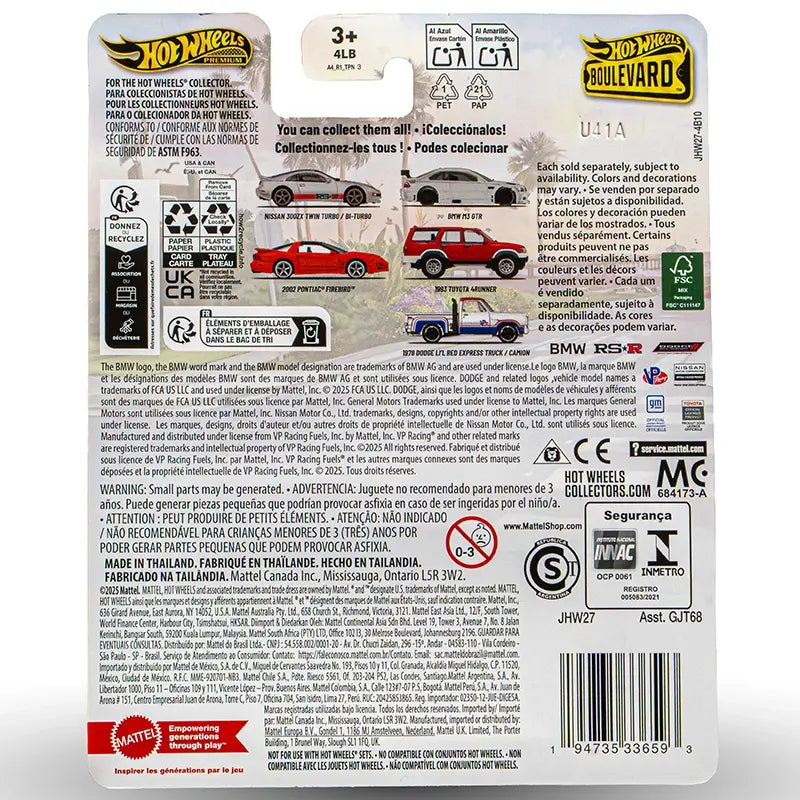 VP Racing Hot Wheels 1978 Dodge Lil Red Express Truck (1:64 Scale)