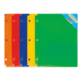 Portafolio poly 2?bolsillos 9" x 12" con huecos