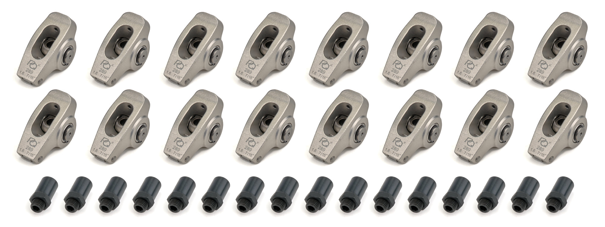 SBF Roller Rocker Arms - 1.6 Ratio 7/16 Stud