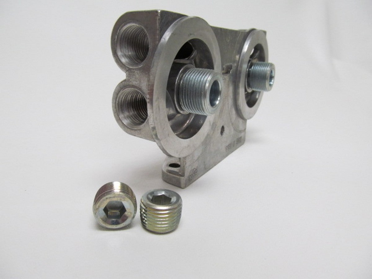 DUAL FILTER MOUNT 1/2 PORT