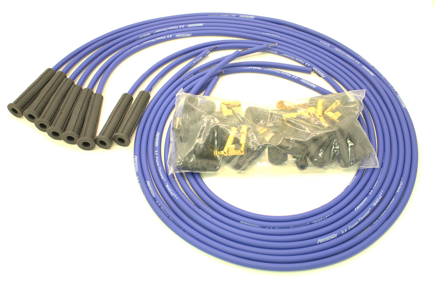 WIRES  UNIV. 8MM 8 CYL 180 DEG