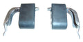 EXHAUST HANGERS PAIR